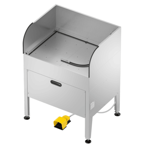 fontaine de dégraissage solvanté ouverte